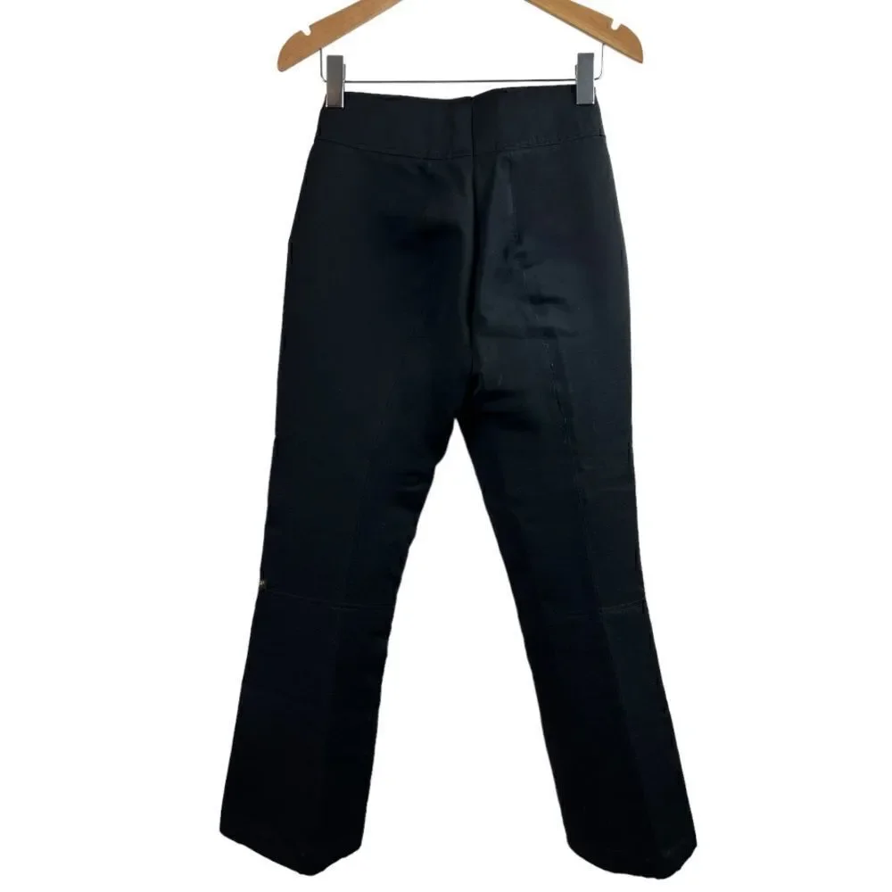Vintage FERA Ski Snow Wool Blend Pants Black Size 12R